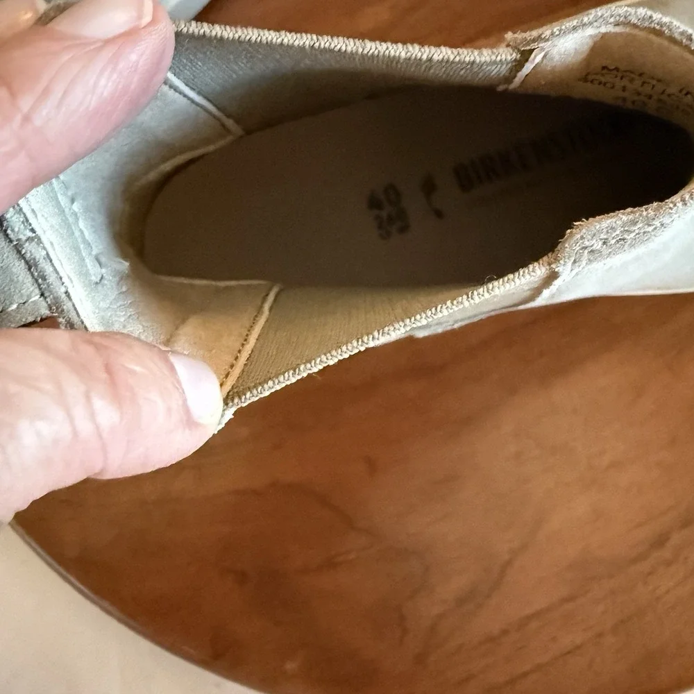 Birkenstock Bend‎ Chelsea Suede Leather Taupe Eu Size 40/W9-9.5 Medium/Narrow